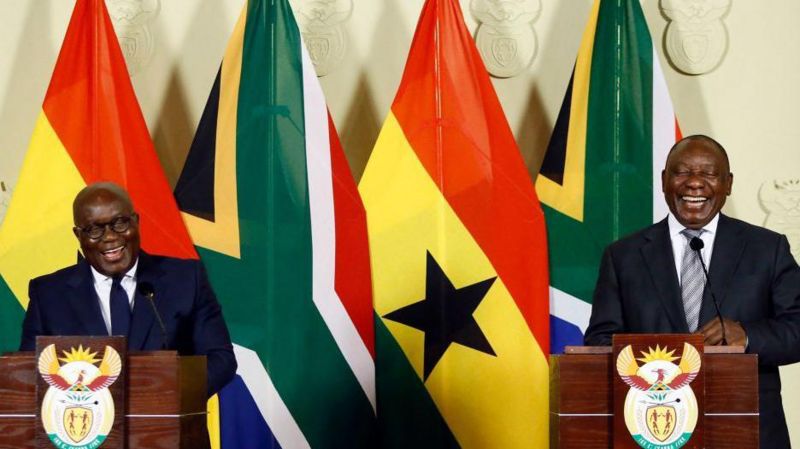 ghana and south africa visa free