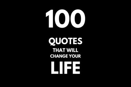 life changing quotes