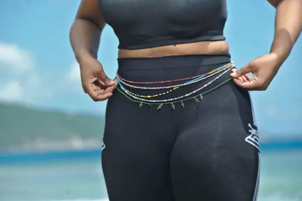 waist beads for fitness check